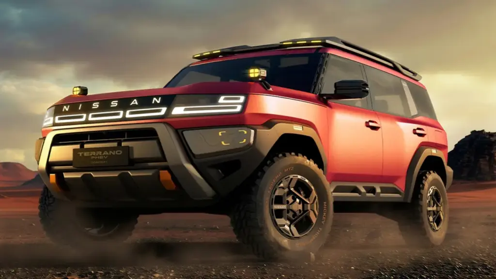 Nissan Terrano - SUV mới cho người mê off-road với động cơ hybrid cắm sạc