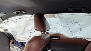 Túi khí ôtô tự bung vì đi cạnh một xe nổ lốp