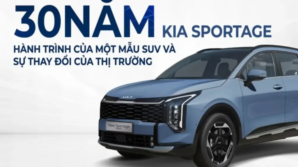 30 năm Kia Sportage: Hành trình của một mẫu SUV và sự thay đổi của thị trường