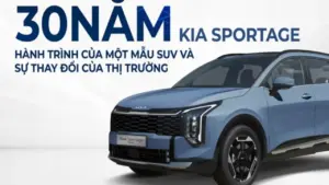 30 năm Kia Sportage: Hành trình của một mẫu SUV và sự thay đổi của thị trường