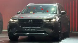 Mazda CX-90 giá từ 1,899 tỉ đồng ở Việt Nam: Có cả bản hybrid cắm sạc, cạnh tranh Hyundai Palisade