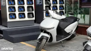 Tủ đổi pin xe máy điện của Honda Việt Nam tiện dụng đến đâu?