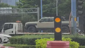 Xe bán tải Kia Tasman bất ngờ xuất hiện trên đường phố Việt