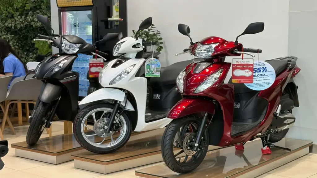 17 xe máy Honda tăng giá, cao nhất 700.000 đồng