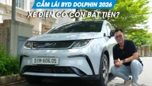 Cầm lái BYD Dolphin 2026: Xe điện có còn bất tiện?