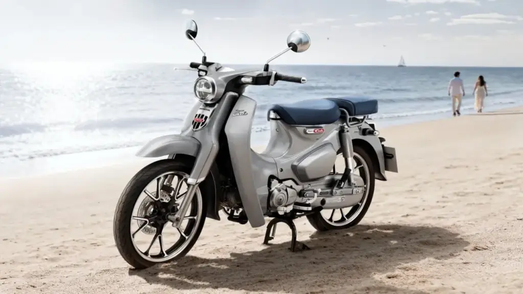 Honda Super Cub có bản mới bắt mắt hơn, phanh ABS, dùng được xăng sinh học