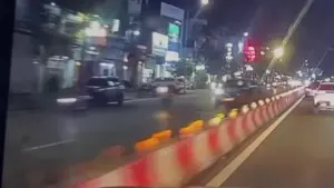 Ôtô tông văng nữ lao công qua đi ngược chiều - ai sai?