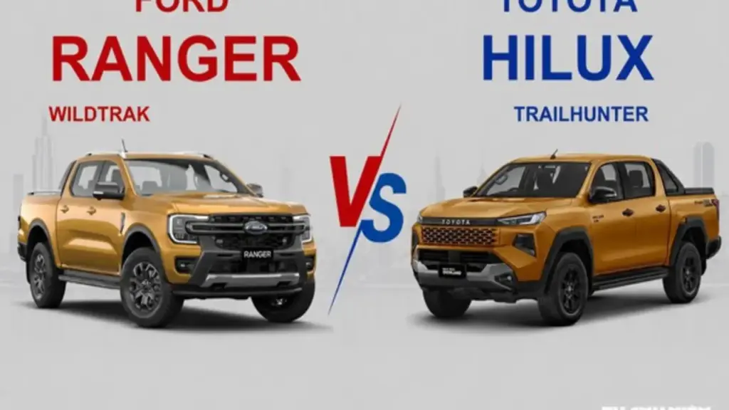 Xe bán tải giá hơn 900 triệu đồng: Chọn Toyota Hilux hay Ford Ranger?